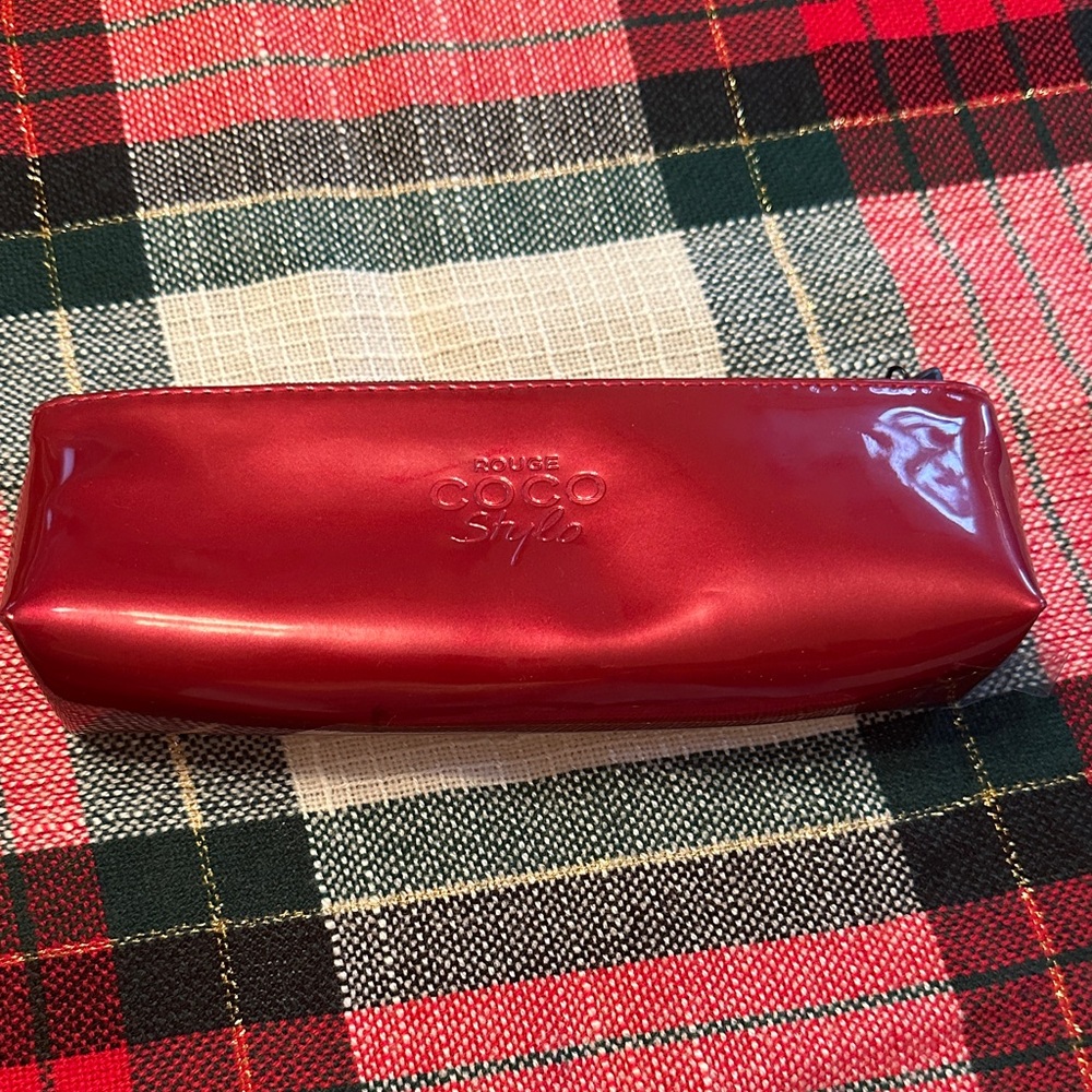 CC Rouge Coco Glossy Red Pouch